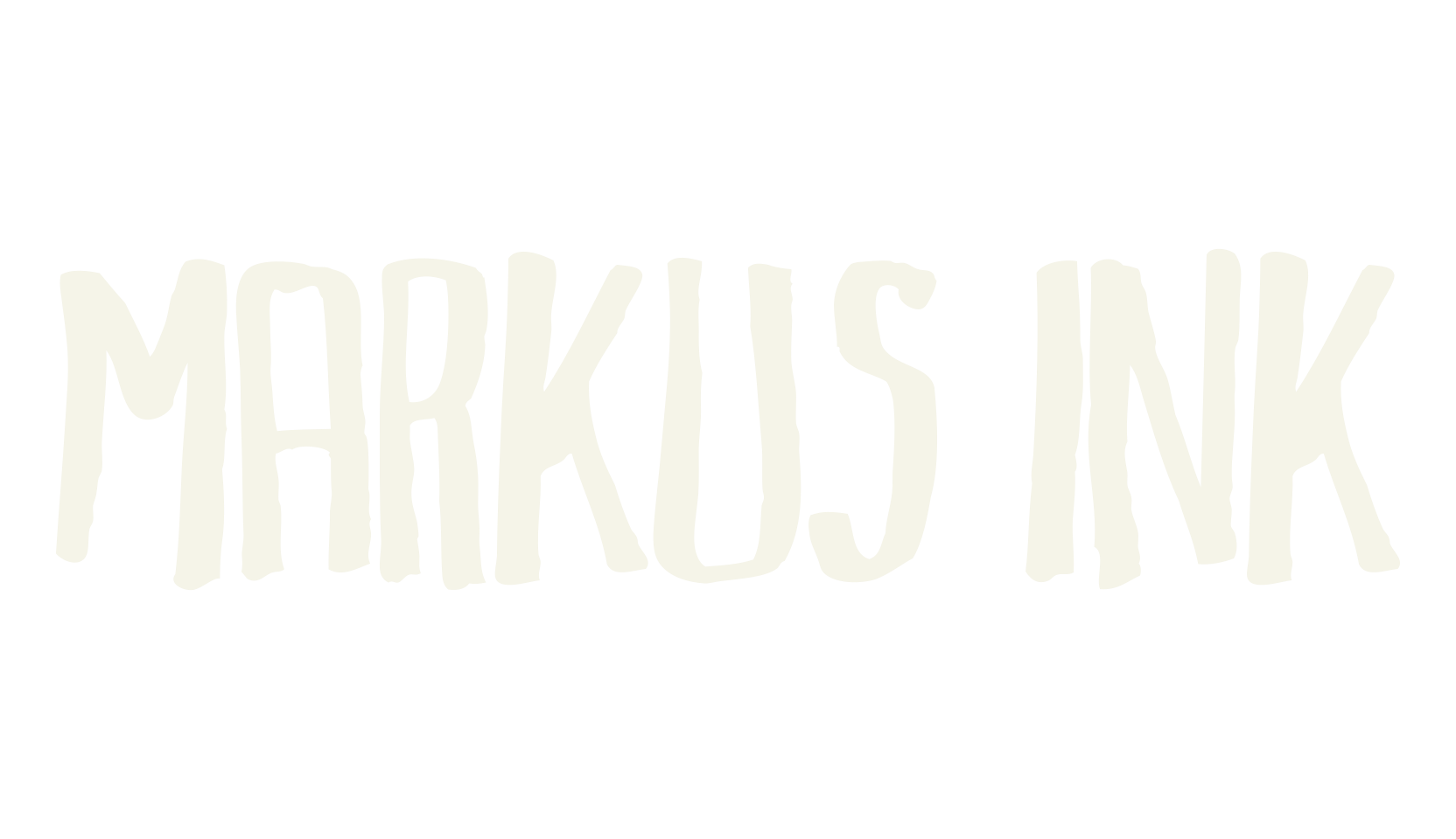Markus Ink, condensed font preview