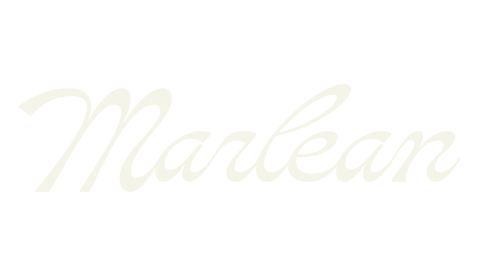 Marlean, fashion script font preview