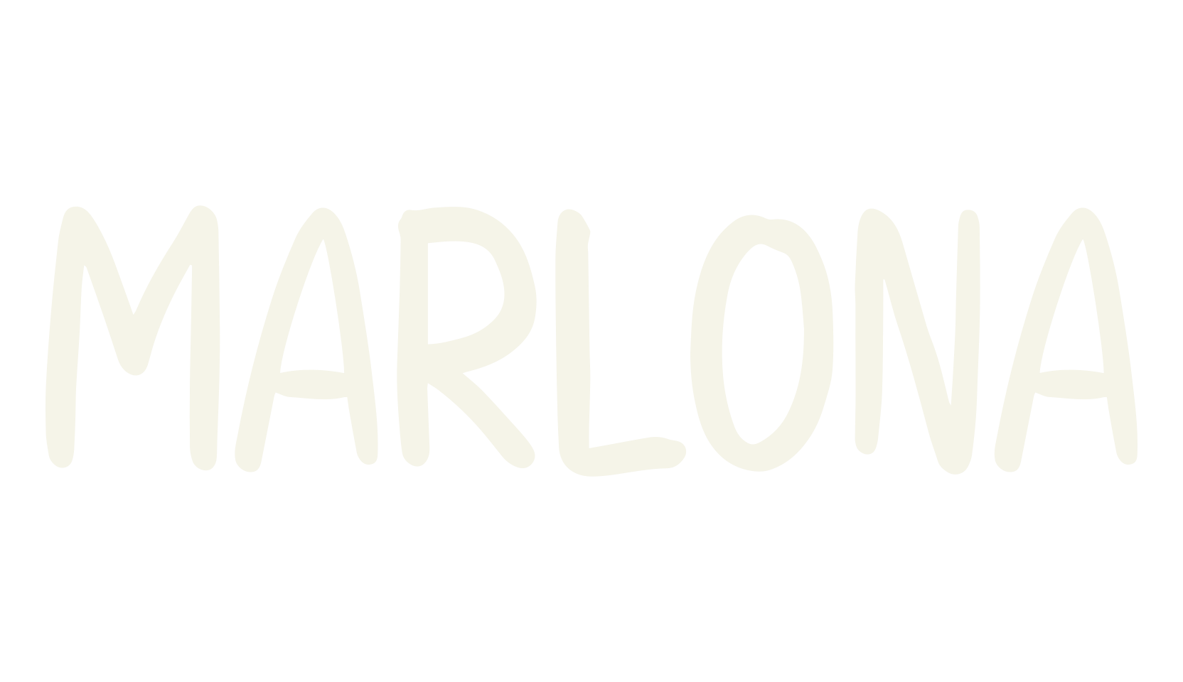 MARLONA, cute font preview