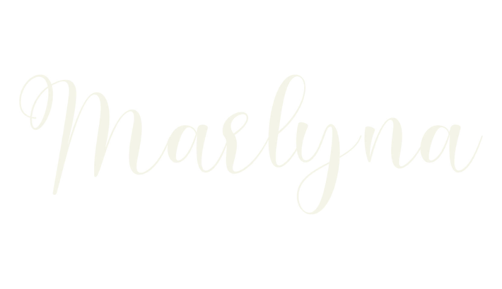 Marlyna, calligraphy font preview