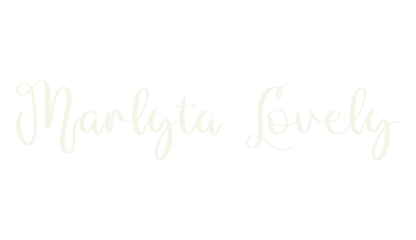 Marlyta Lovely, script font preview