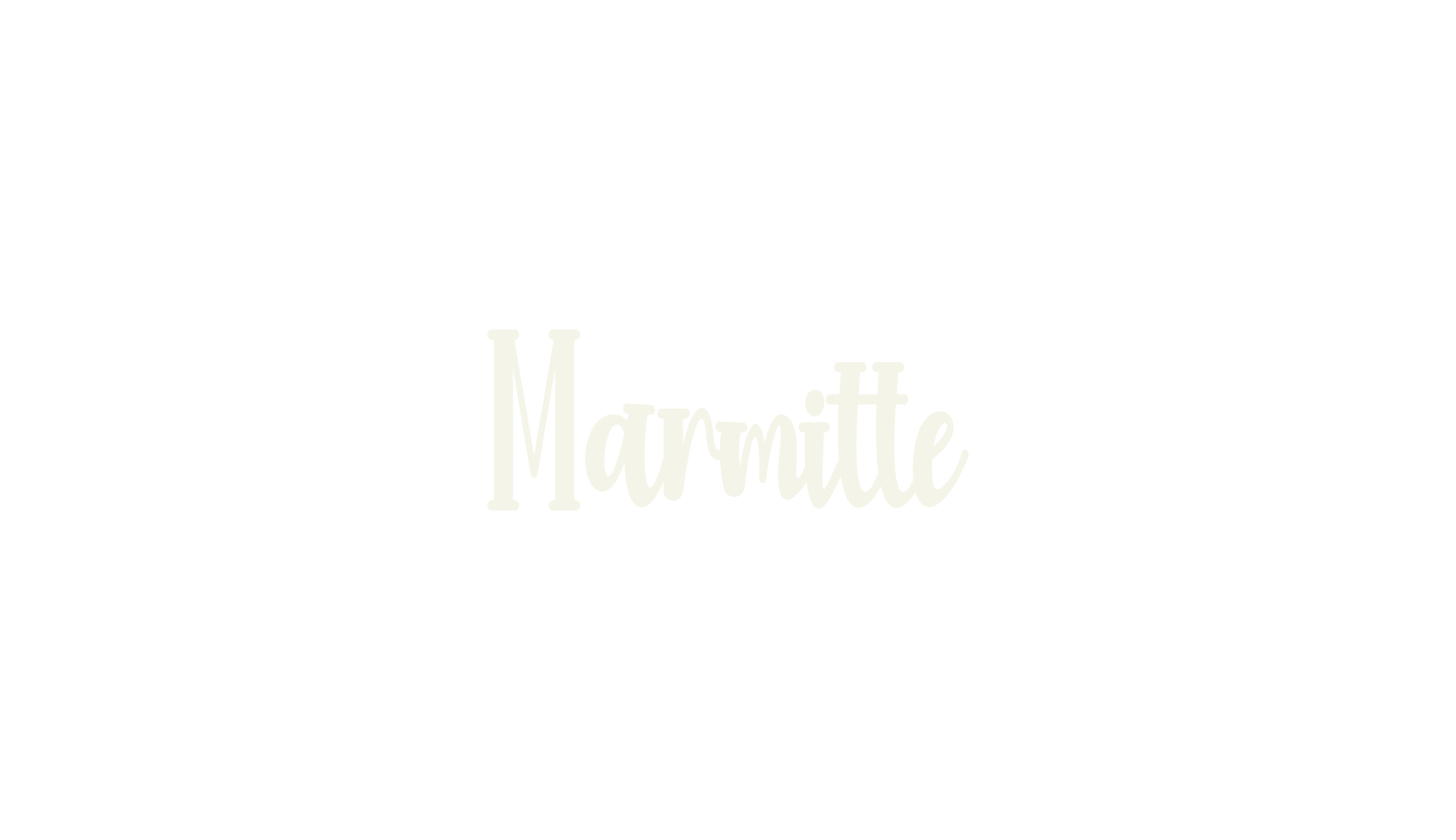 Marmitte, modern font preview