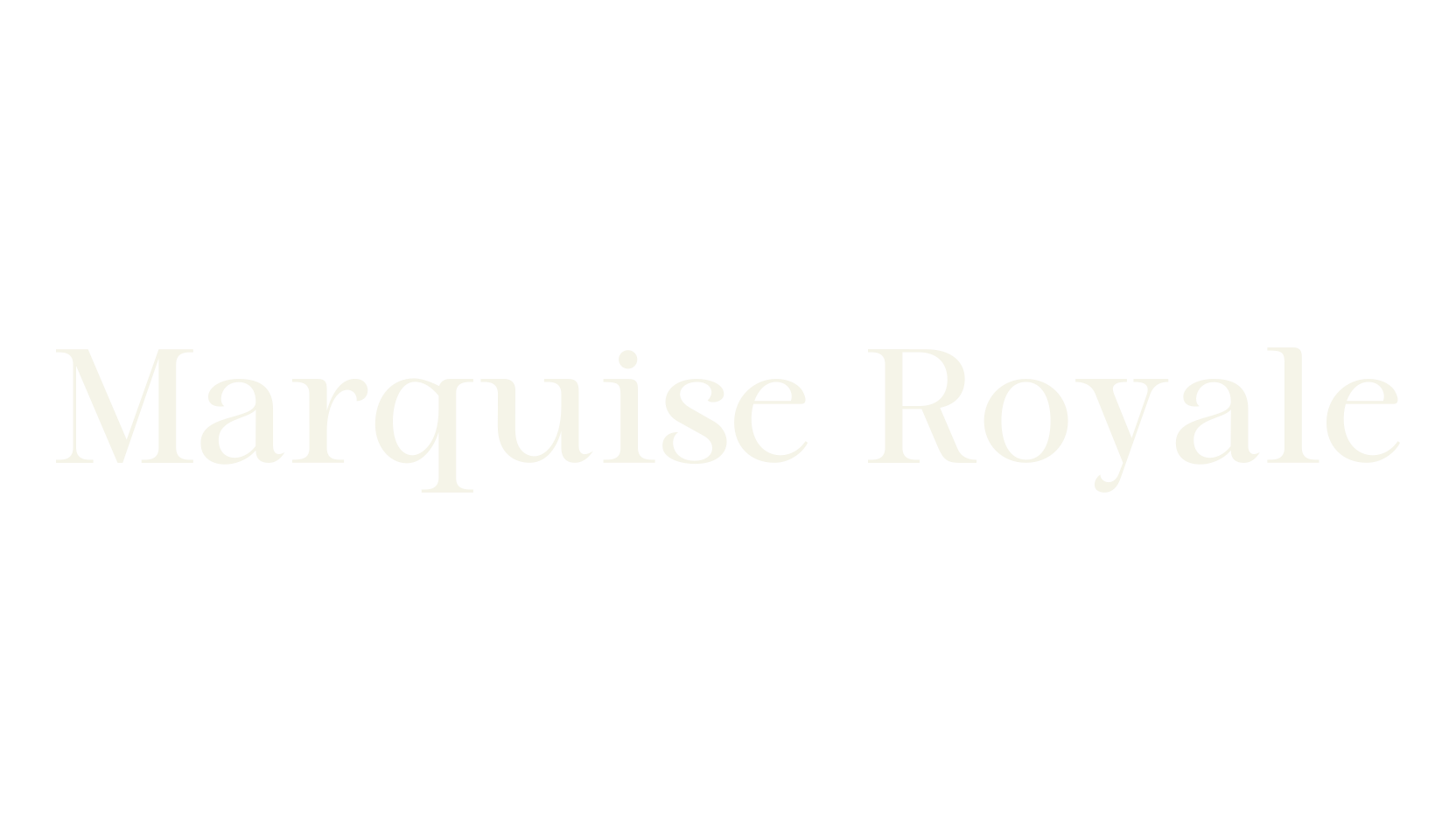 Marquise Royale, serif font preview