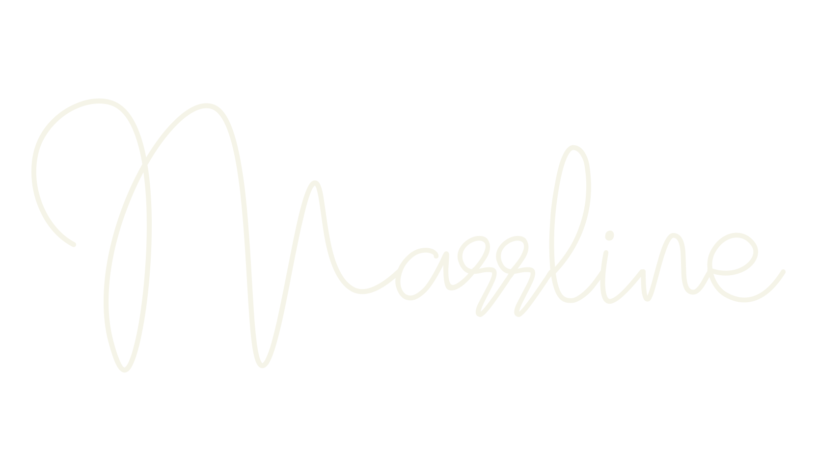 Marrline, fashion sign font preview