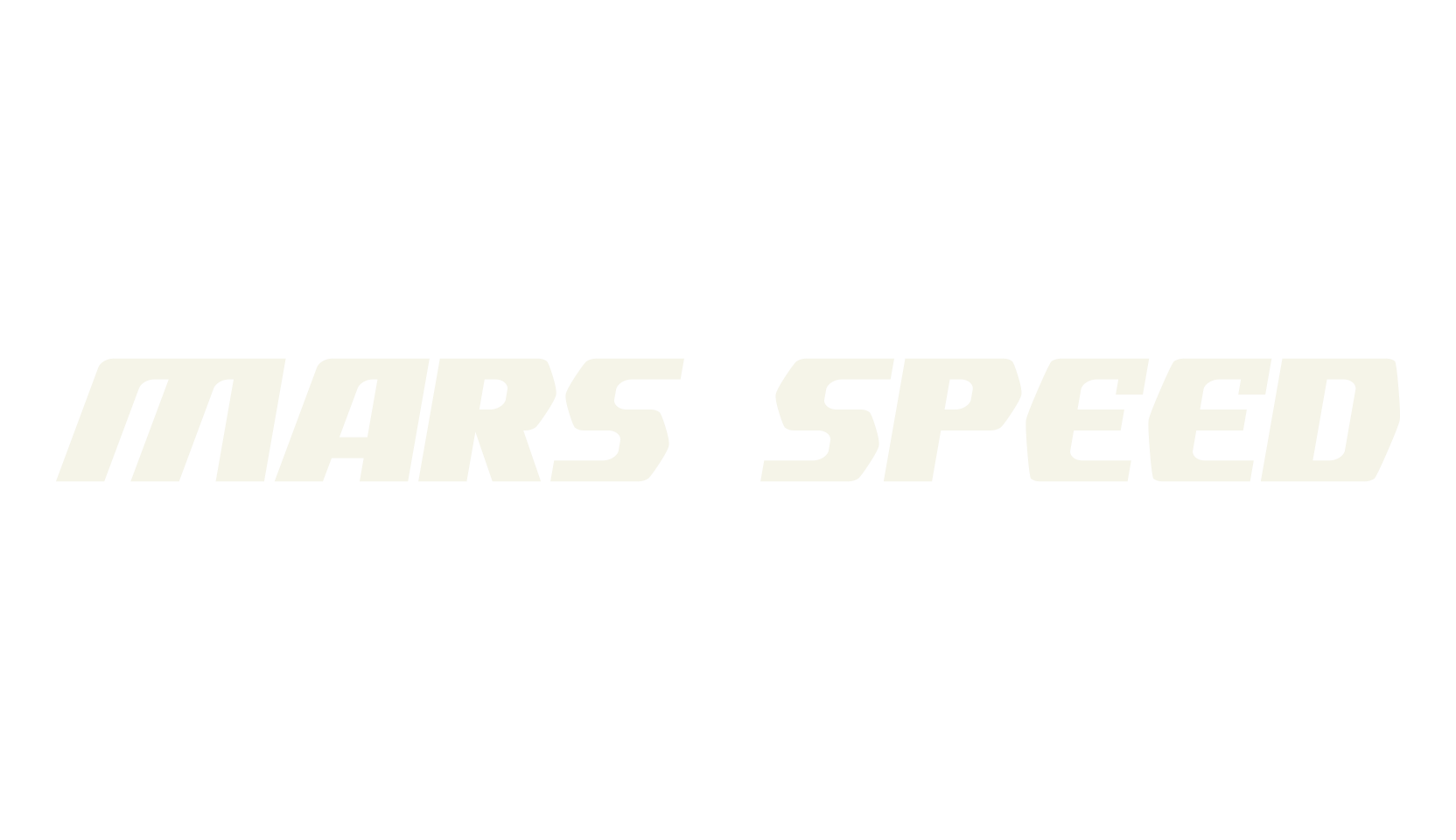 Mars Speed, racing font preview