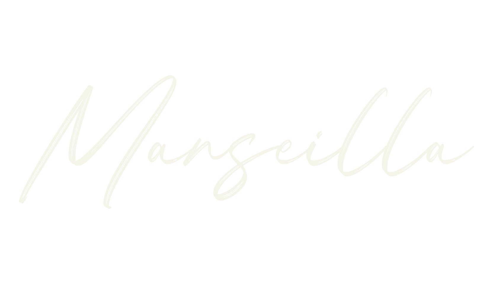 Marseilla, script font preview