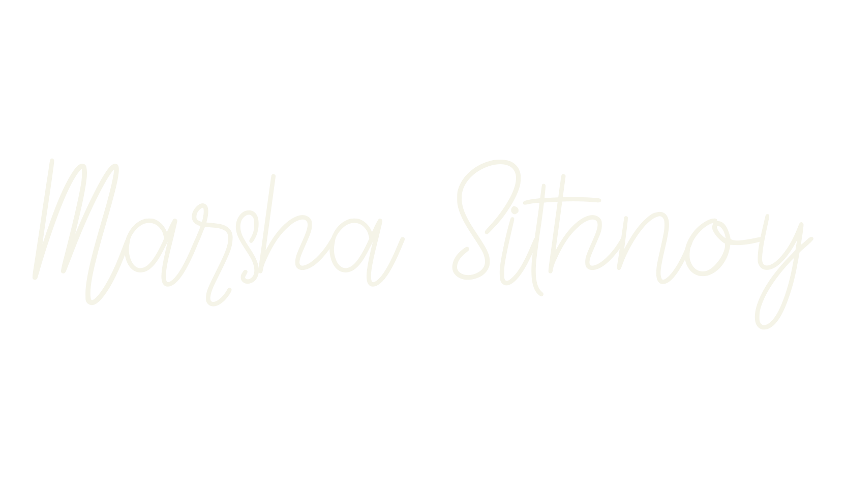 Marsha Sithnoy, lettering font preview