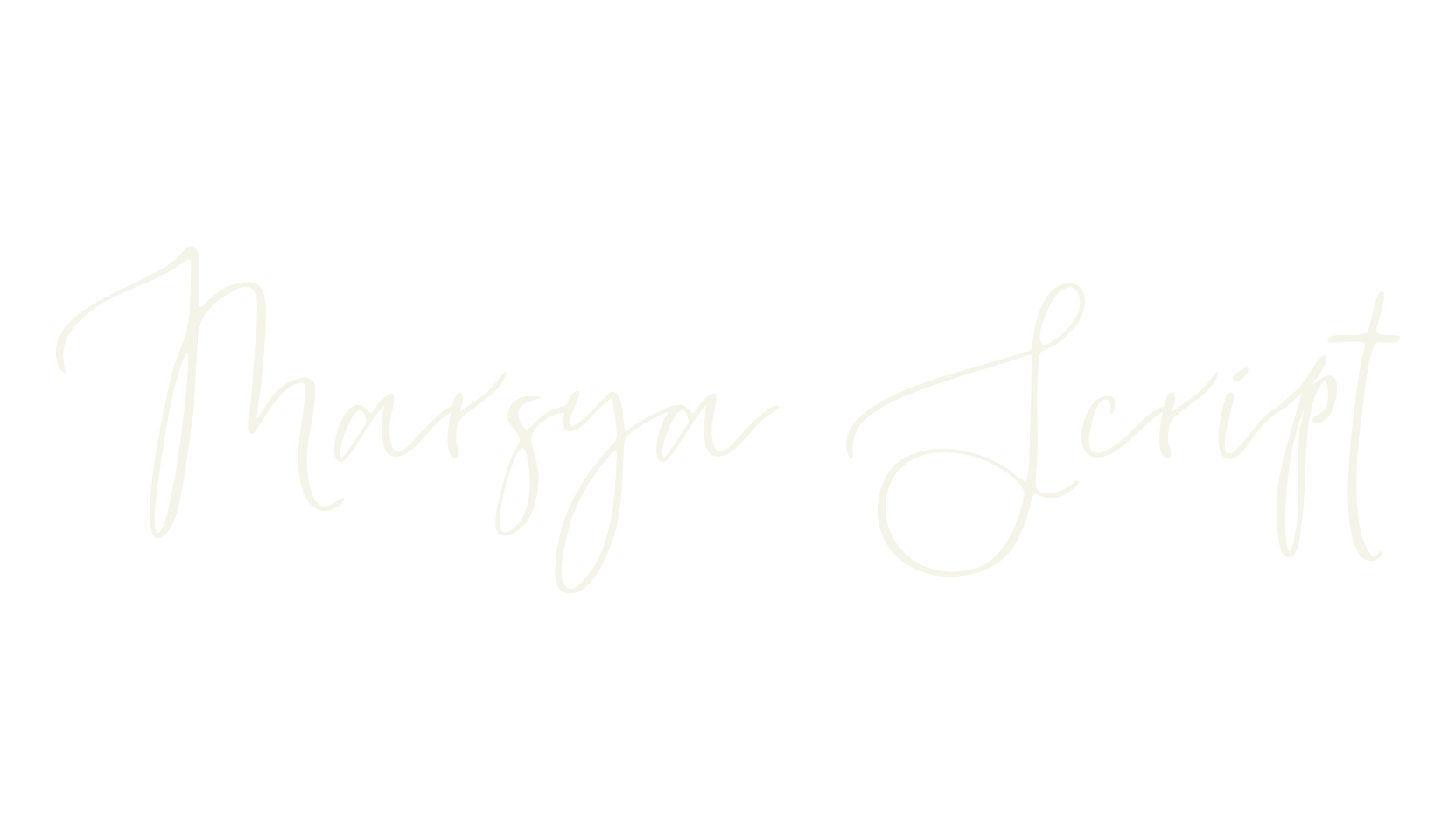 Marsya Script, handwriting font preview
