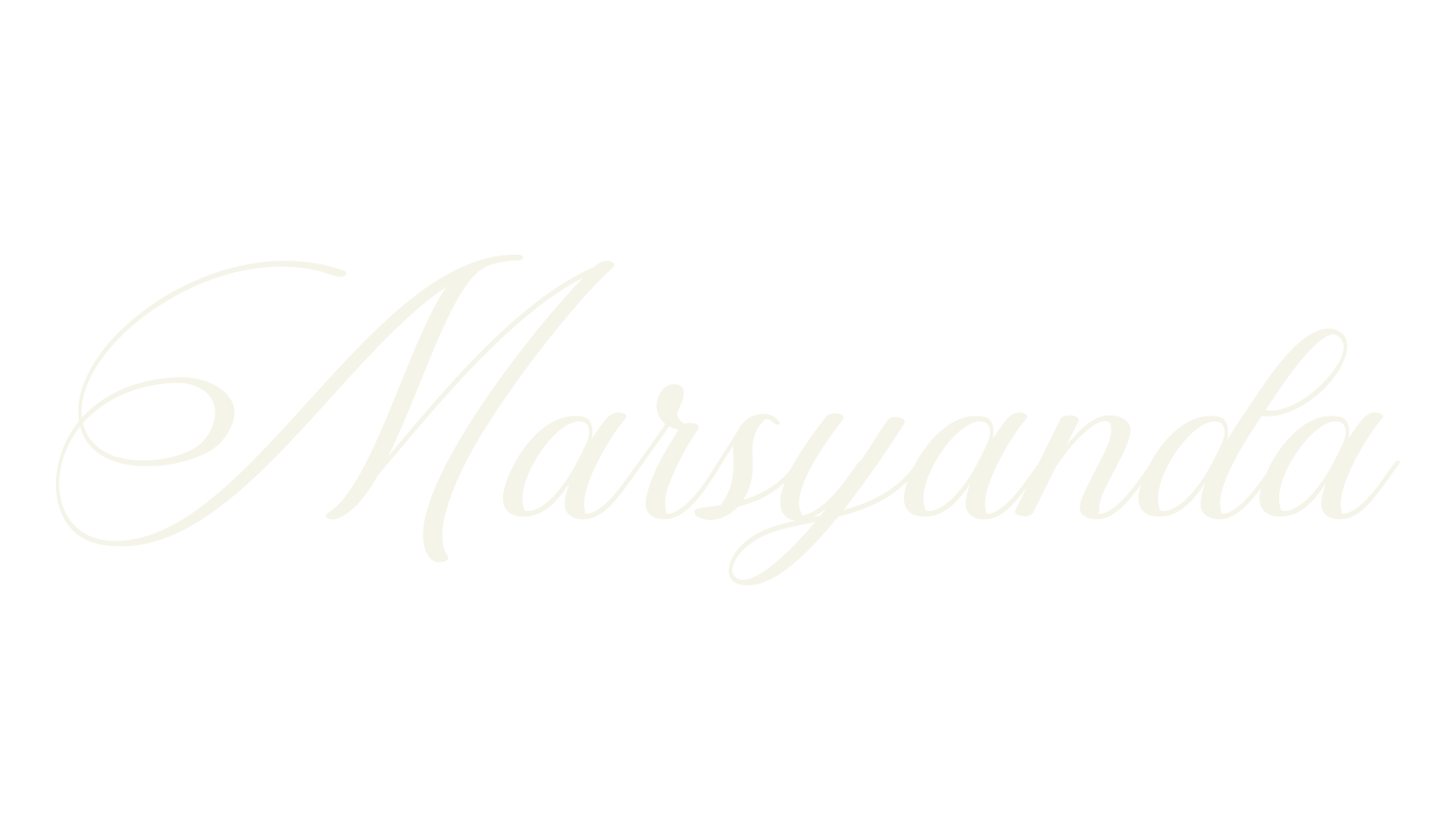 Marsyanda, script font preview