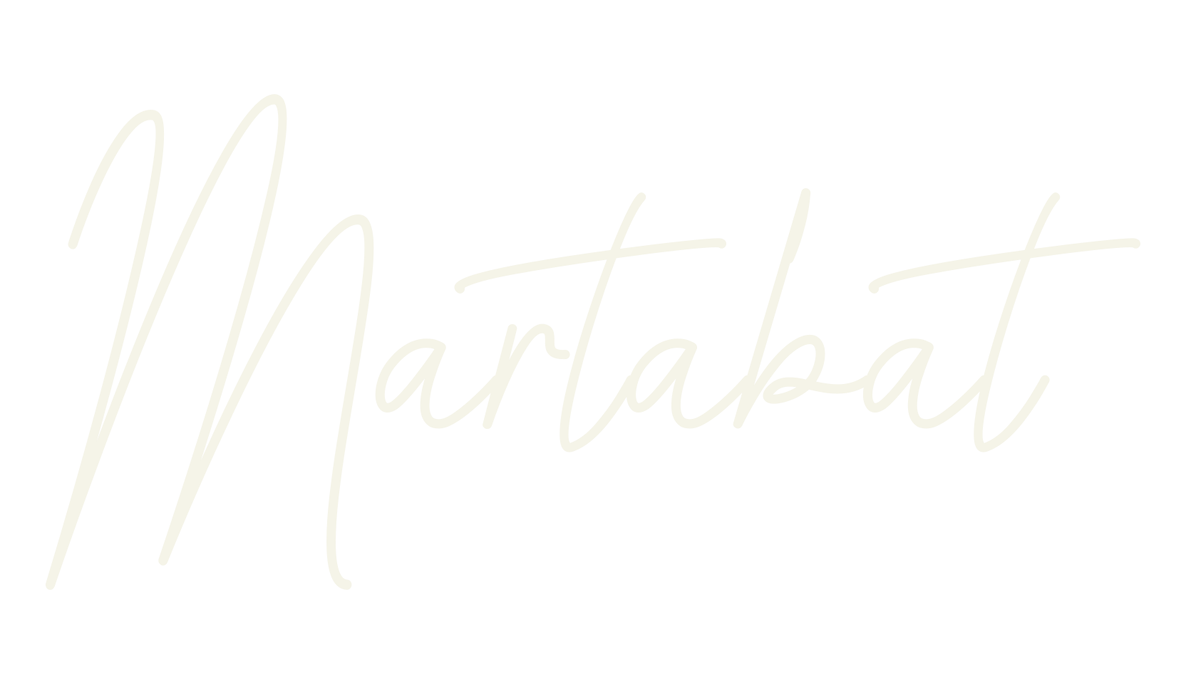 Martabat, cursive font preview