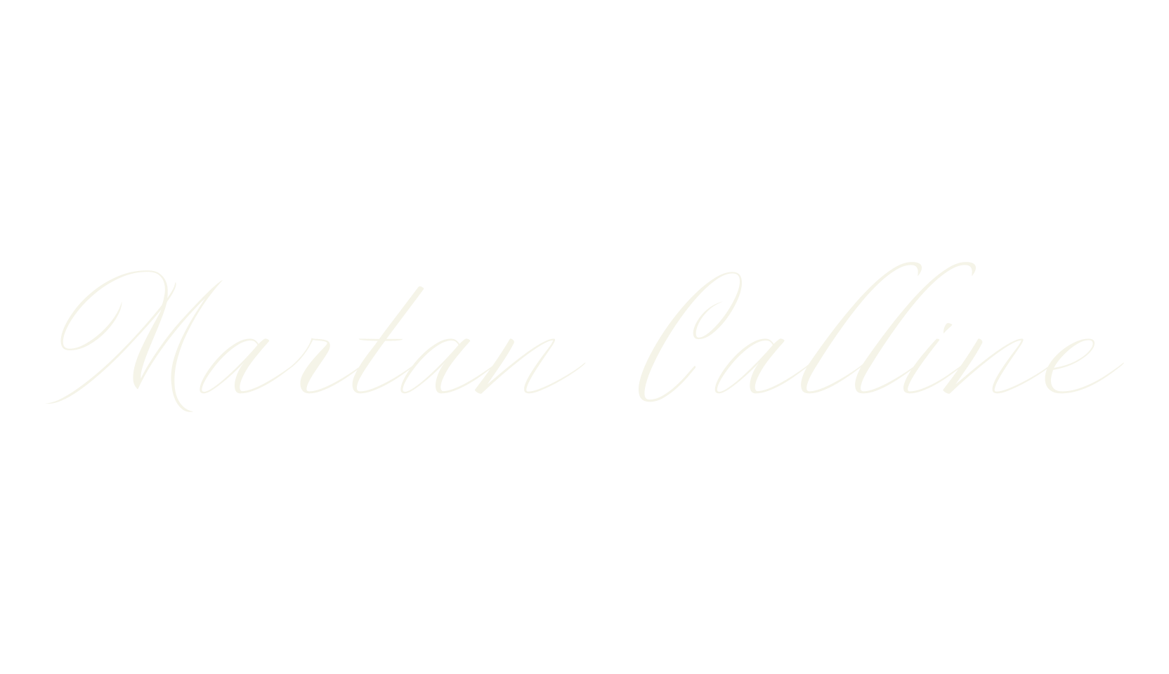 Martan Calline, fantasy font preview