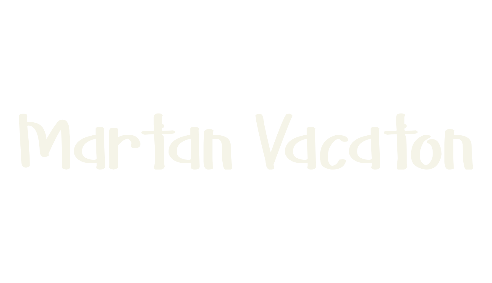 Martian Vacation, handwritten font preview