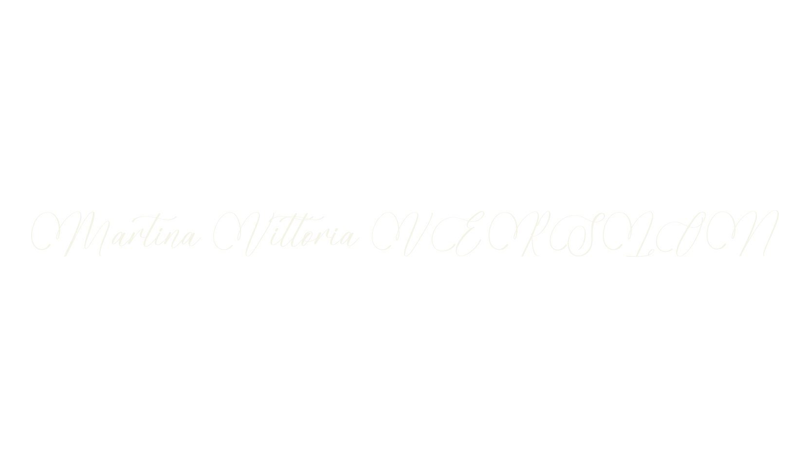 Martina Vittoria VERSION, script font preview