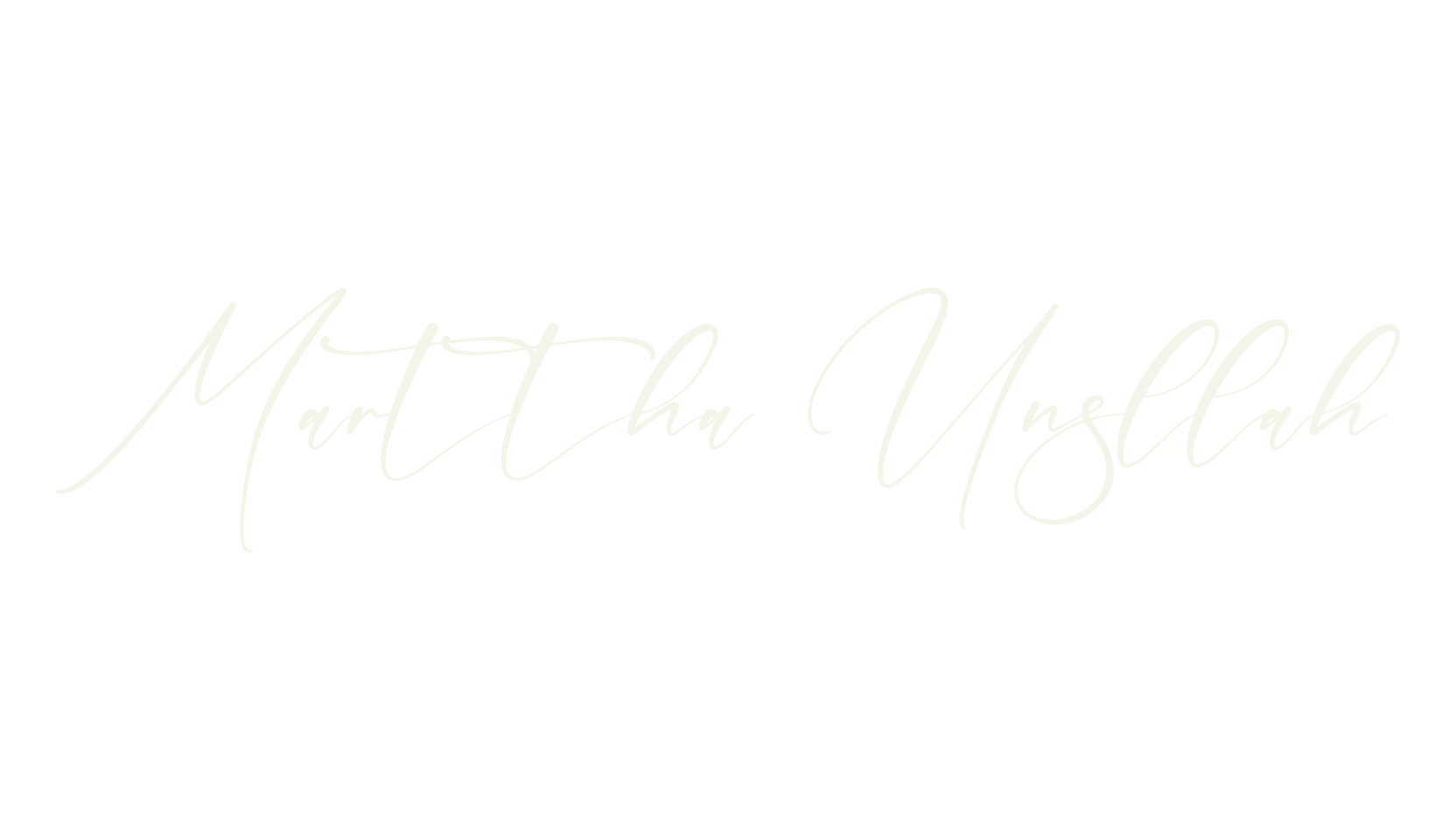 Marttha Unsllah, script font preview