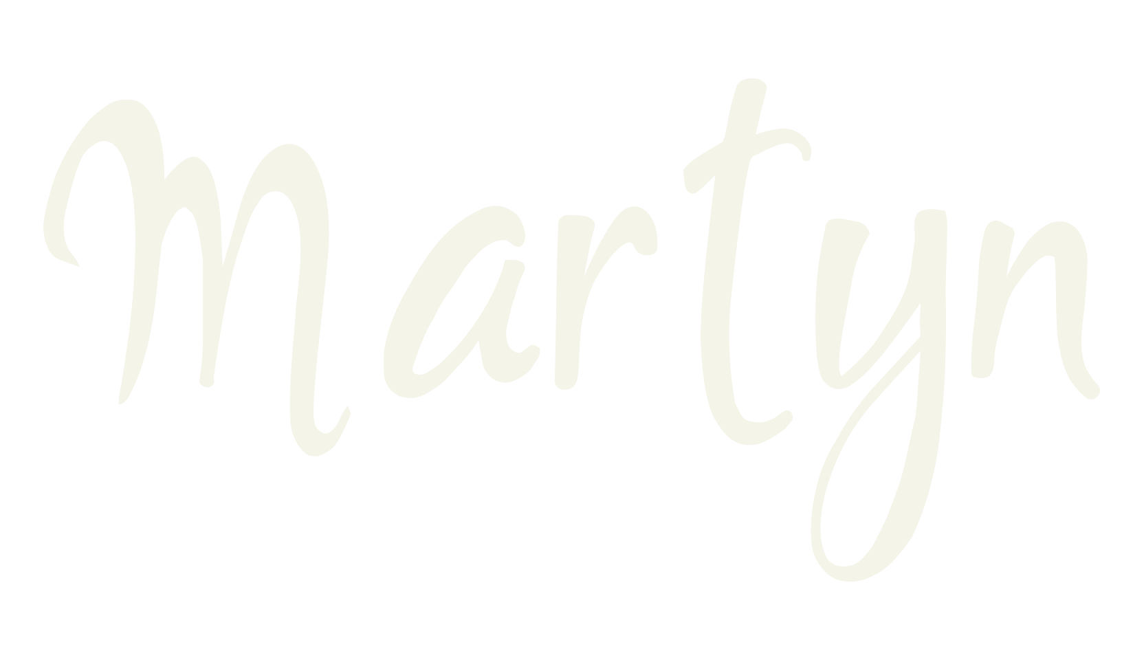Martyn, handwriting font preview