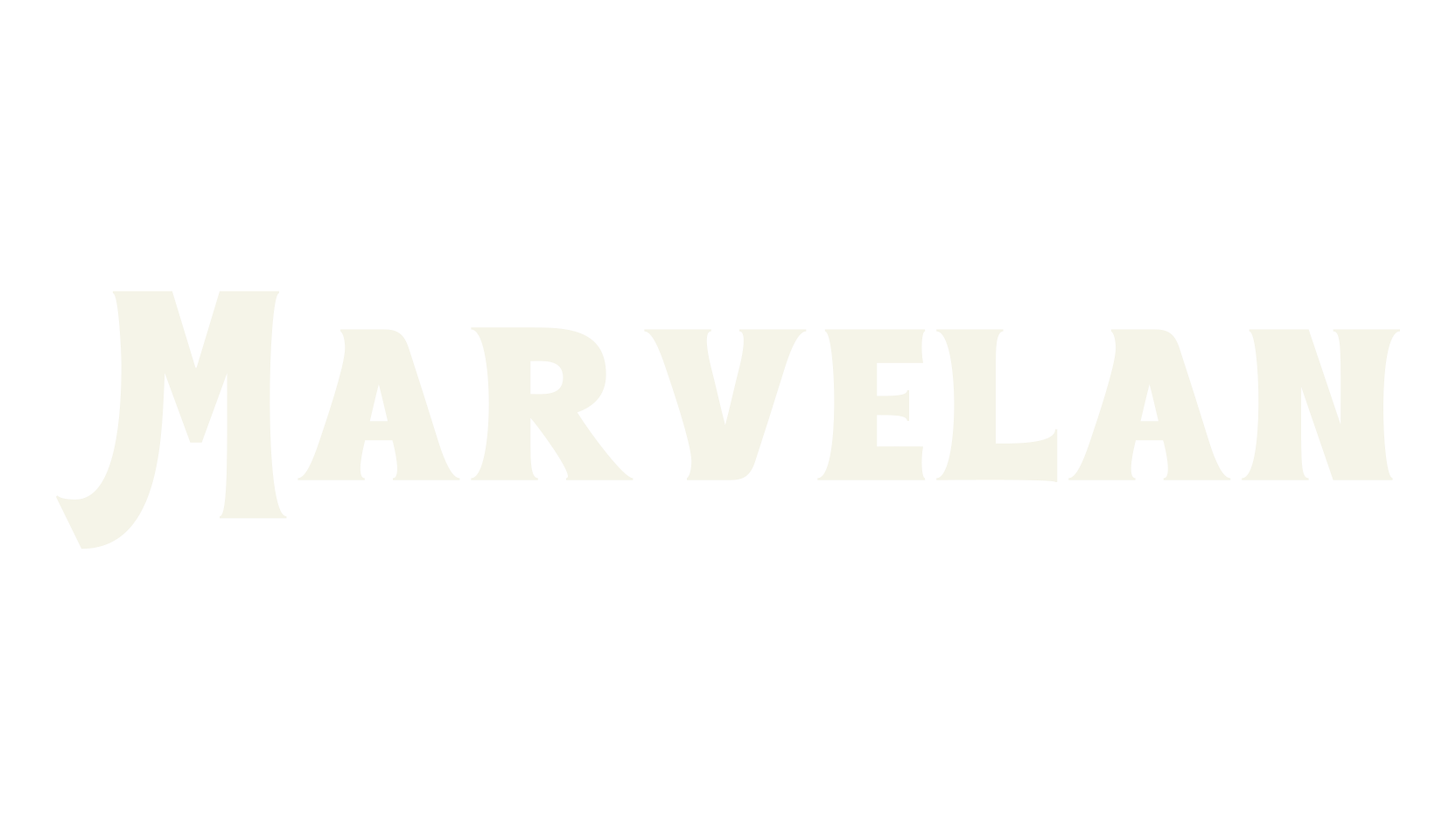 Marvelan, vintage font preview