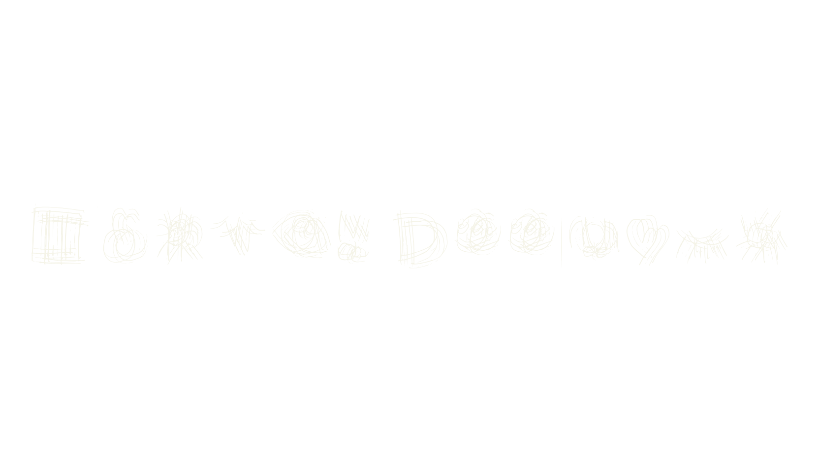 Marvin Doodles, sketch font preview