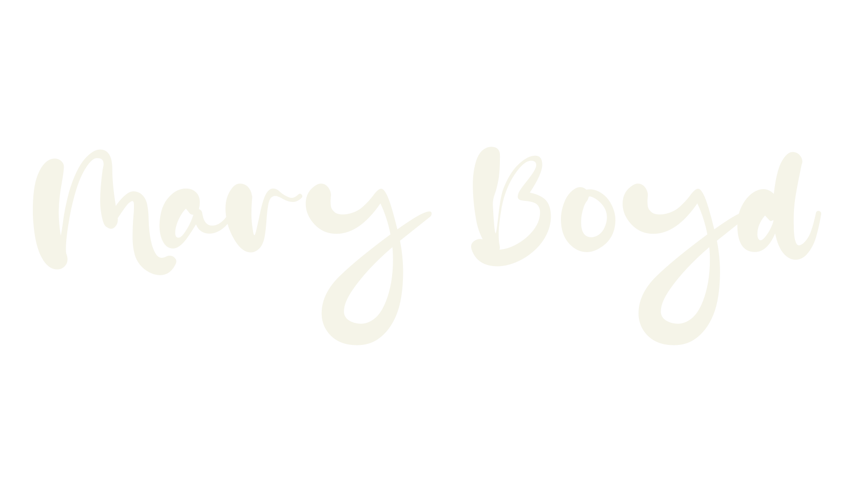 Mary Boyd, fashion sign font preview