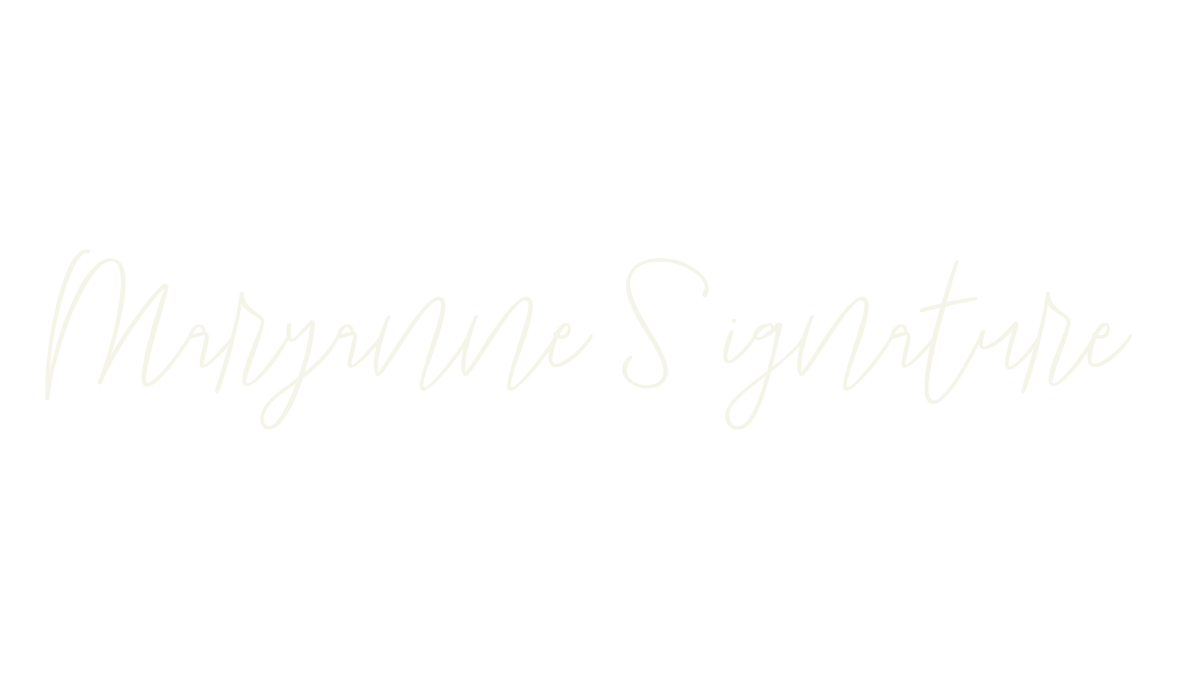 Maryanne Signature, fashion sign font preview