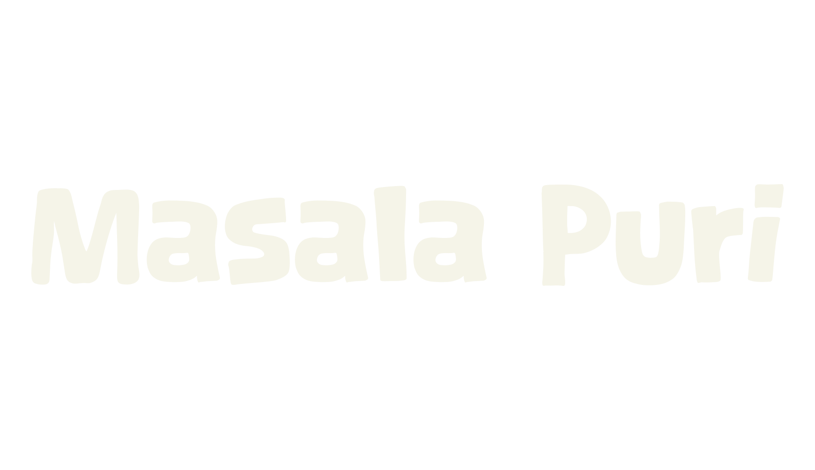 Masala Puri, display market font preview