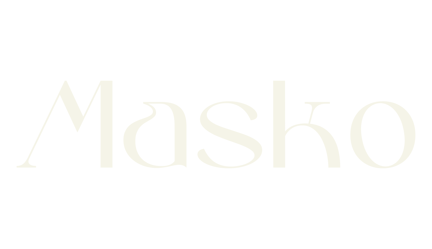 Masko, sans serif font preview