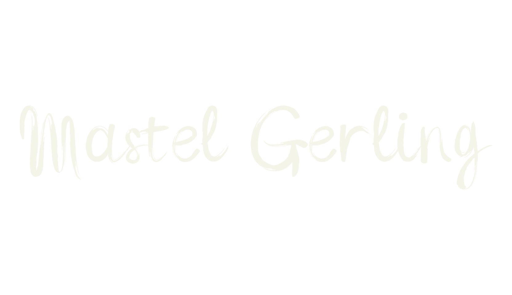 Mastel Gerling, script font preview