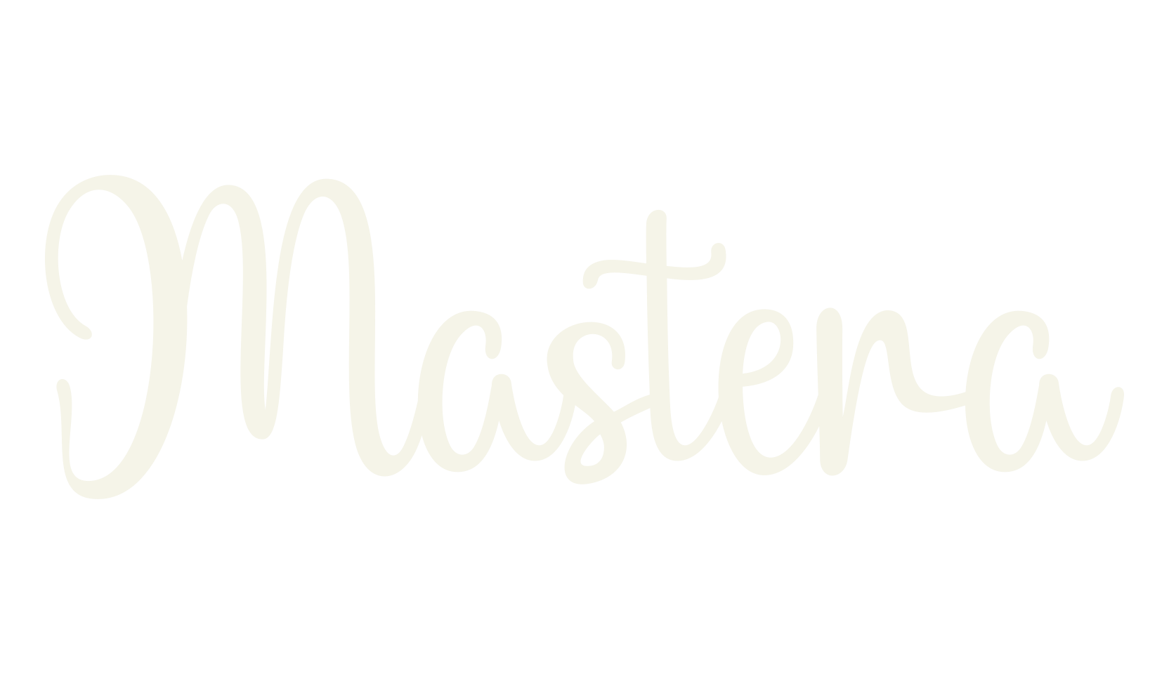 Mastera, calligraphy font preview