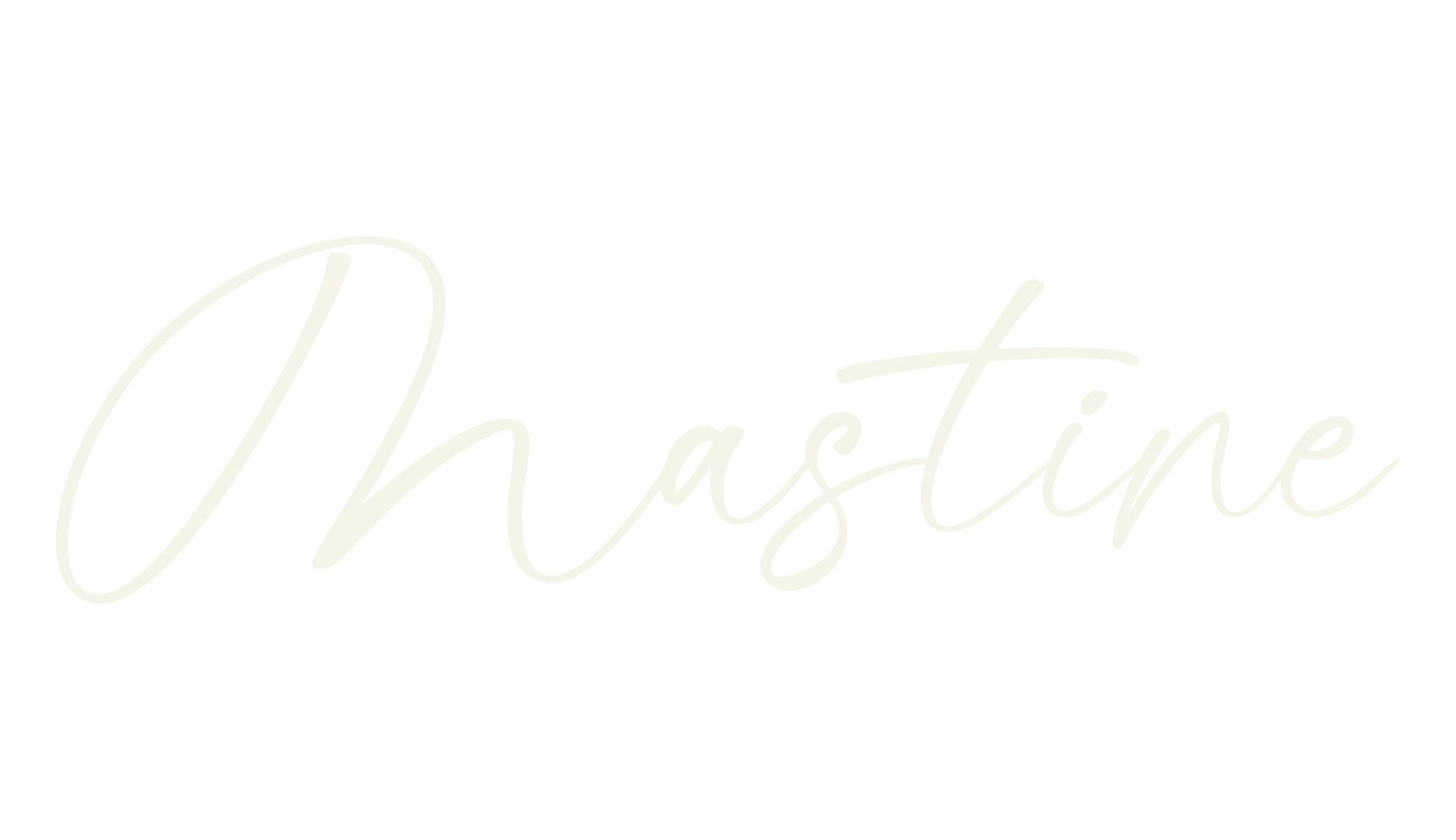 Mastine, script font preview