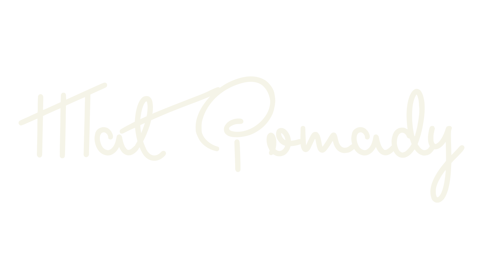 Mat Pomady, food font preview