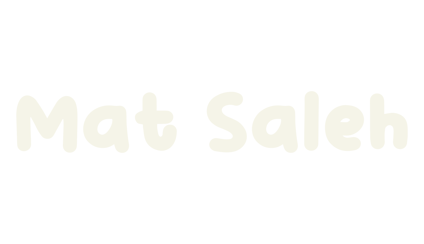 Mat Saleh, display market font preview