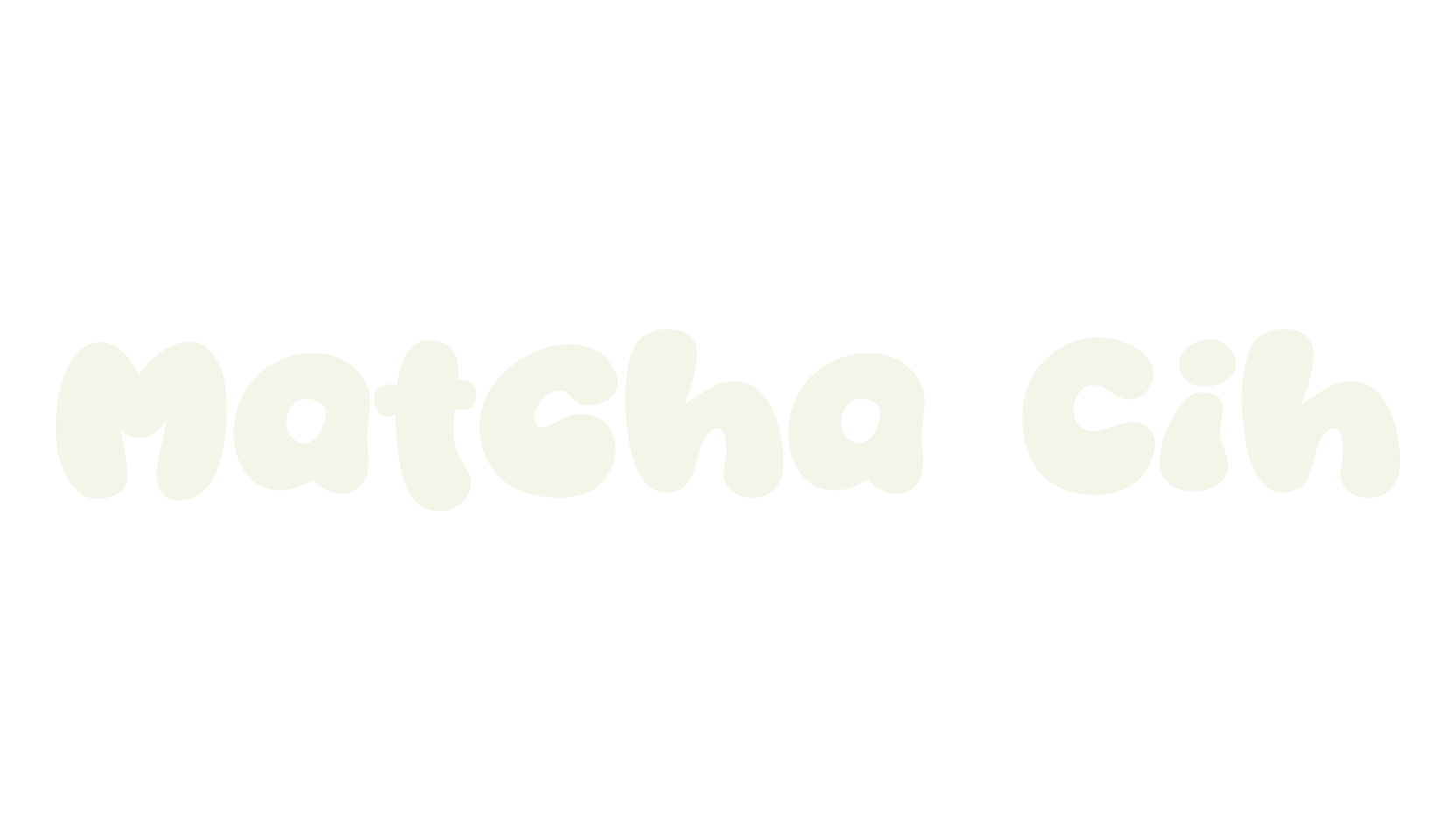 Matcha Cih, display market font preview