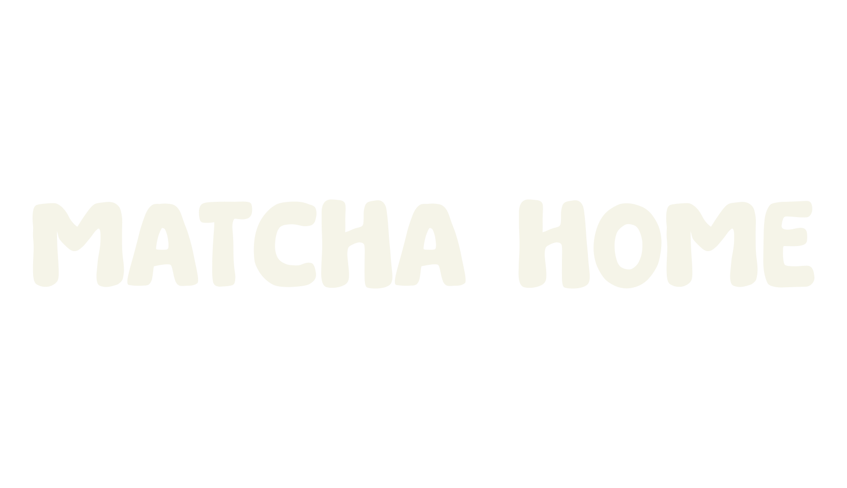 Matcha Home, display market font preview