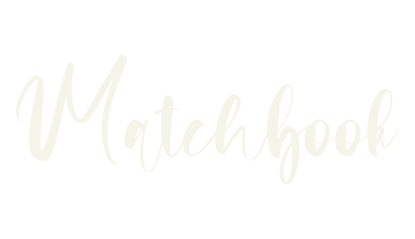 Matchbook, cute font preview