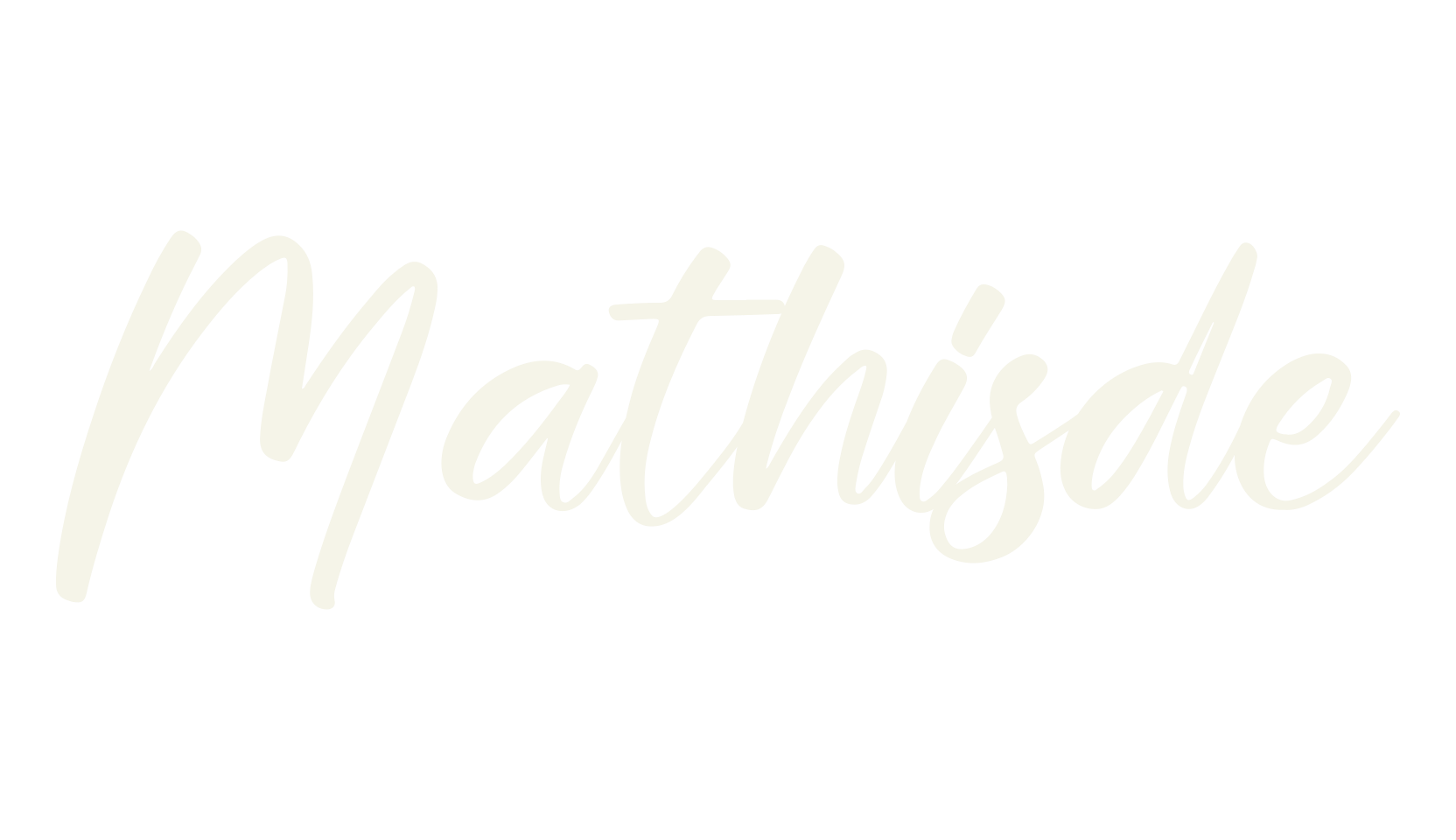 Mathisde, script font preview