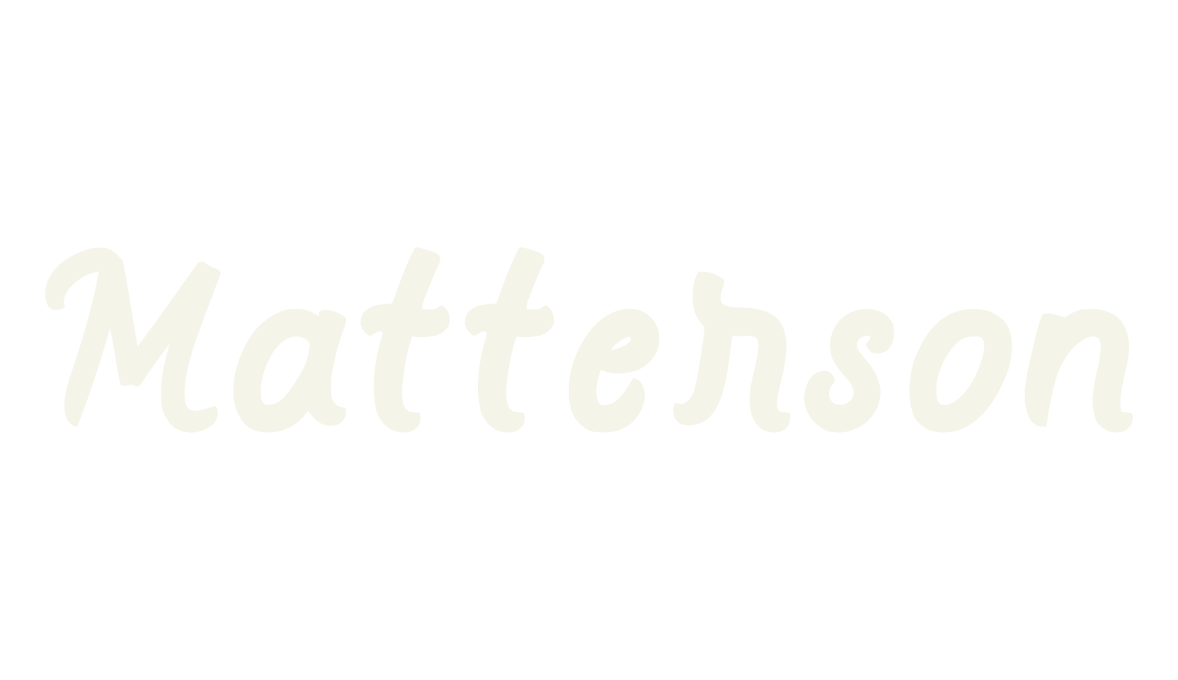 Matterson, fancy font preview