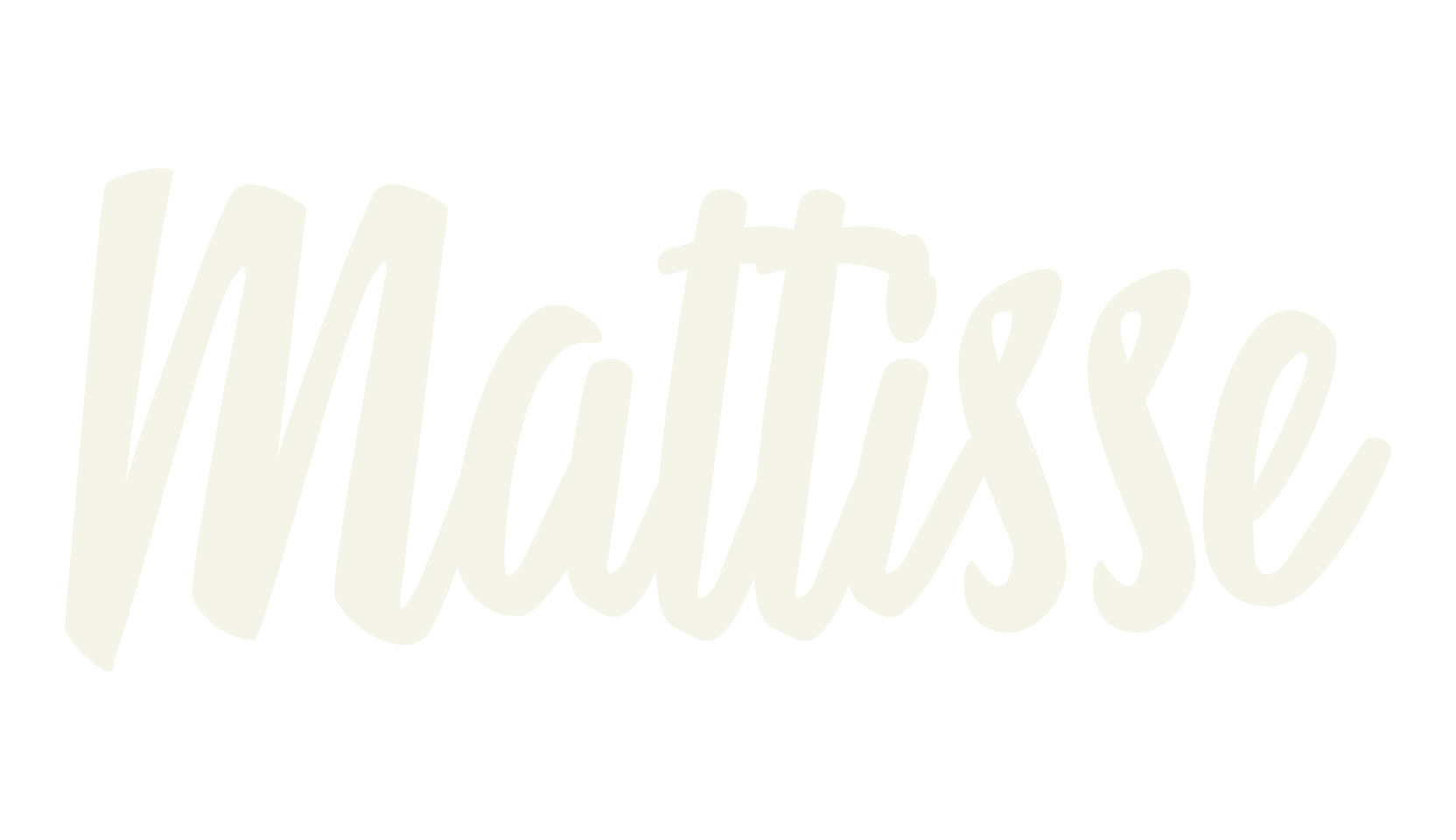Mattisse, fashion script font preview
