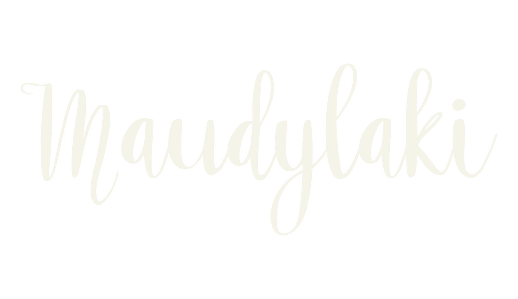 Maudylaki, lettering font preview