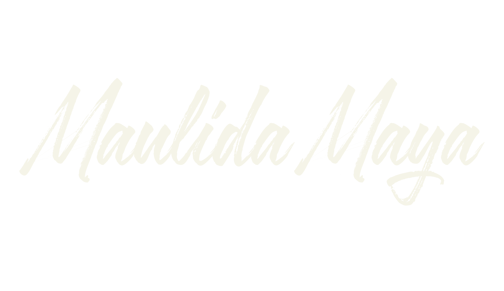 Maulida Maya, calligraphy font preview