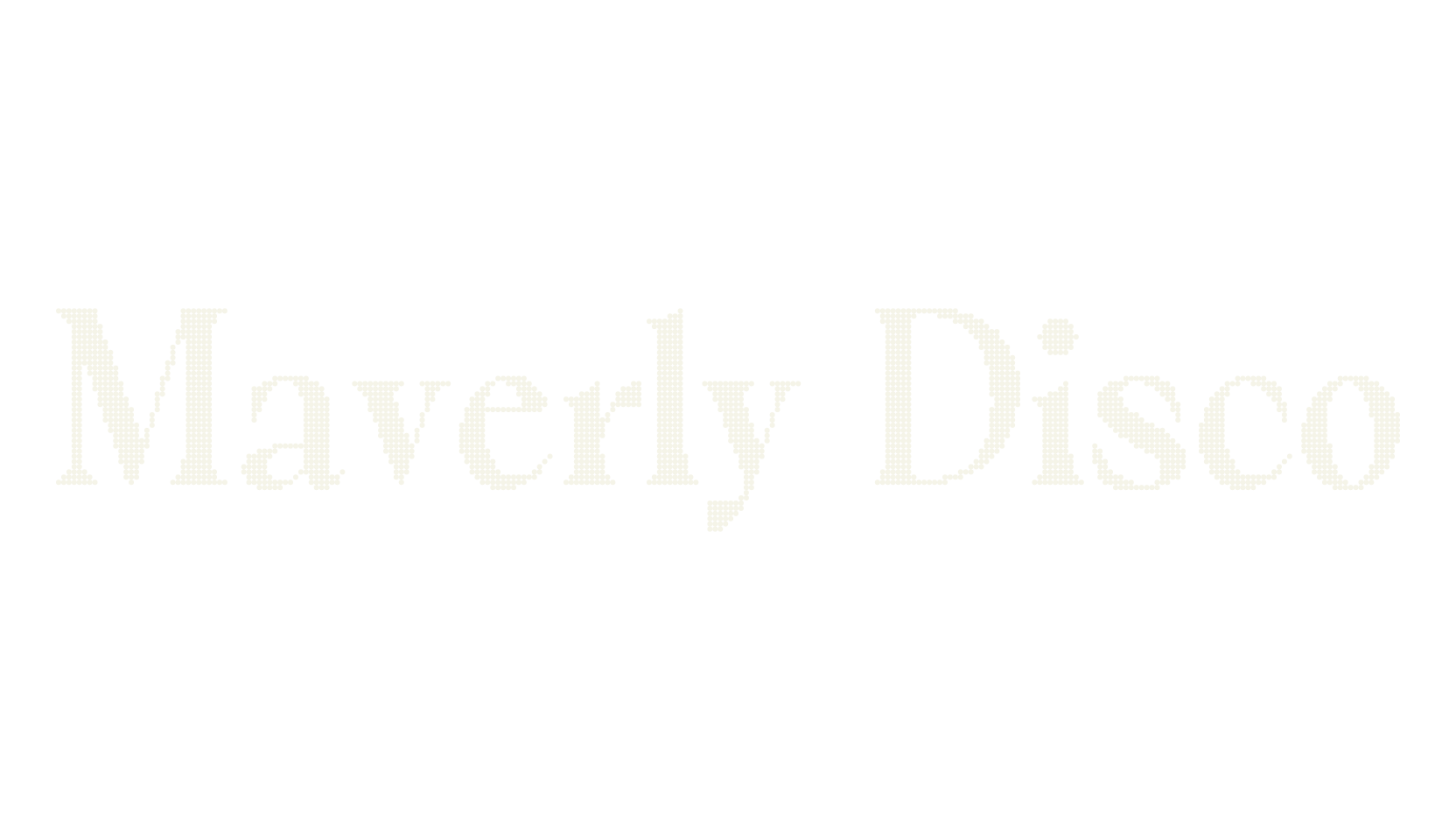 Maverly Disco, display market font preview