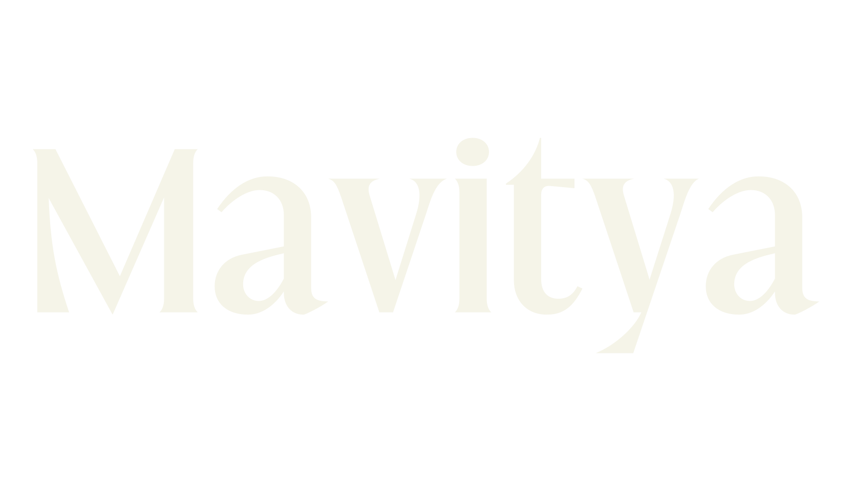 Mavitya, modern font preview