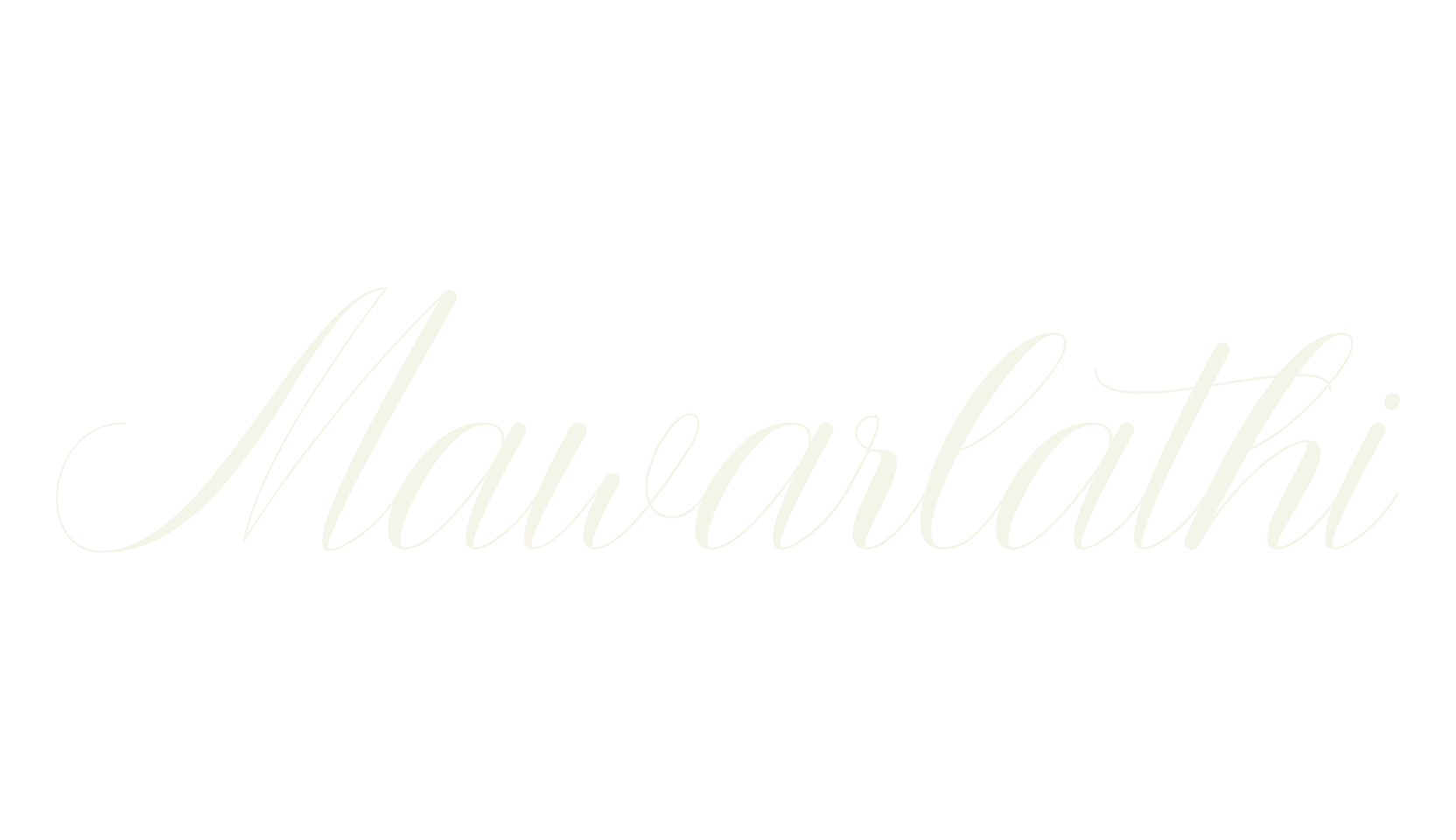 Mawarlathi, fancy font preview