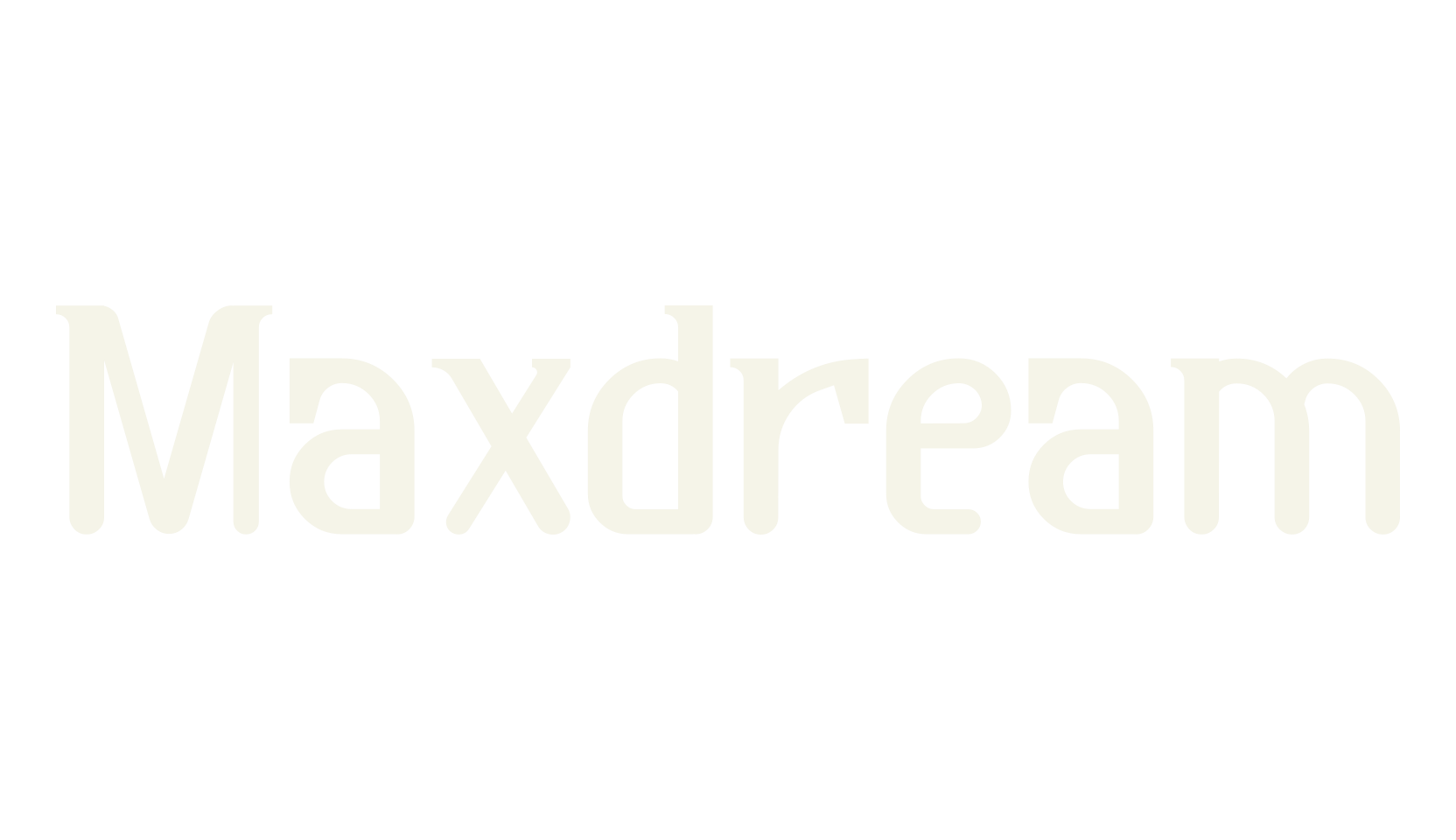 Maxdream, cafe font preview