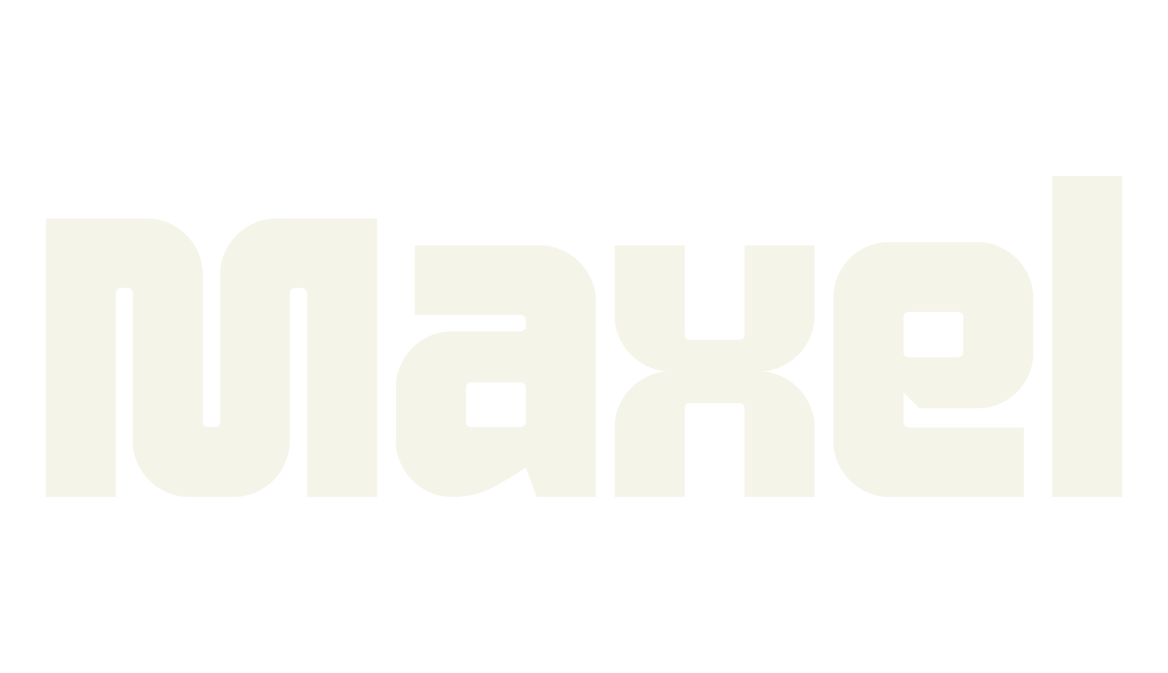 Maxel, bold font preview