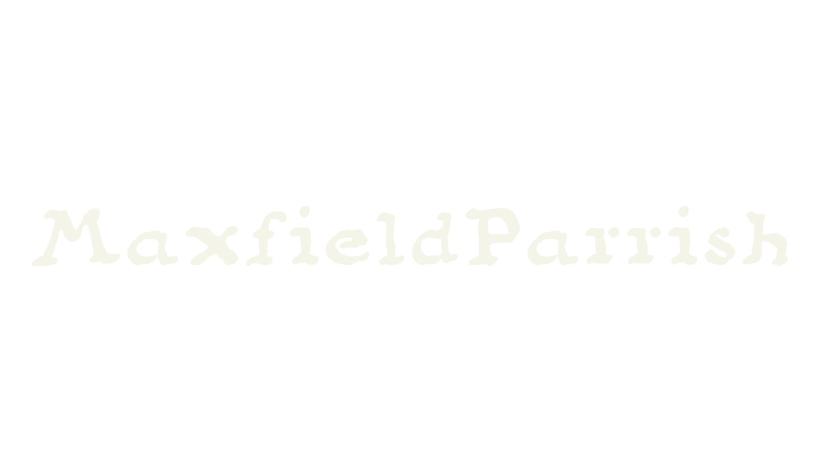 MaxfieldParrish140, handwritten font preview