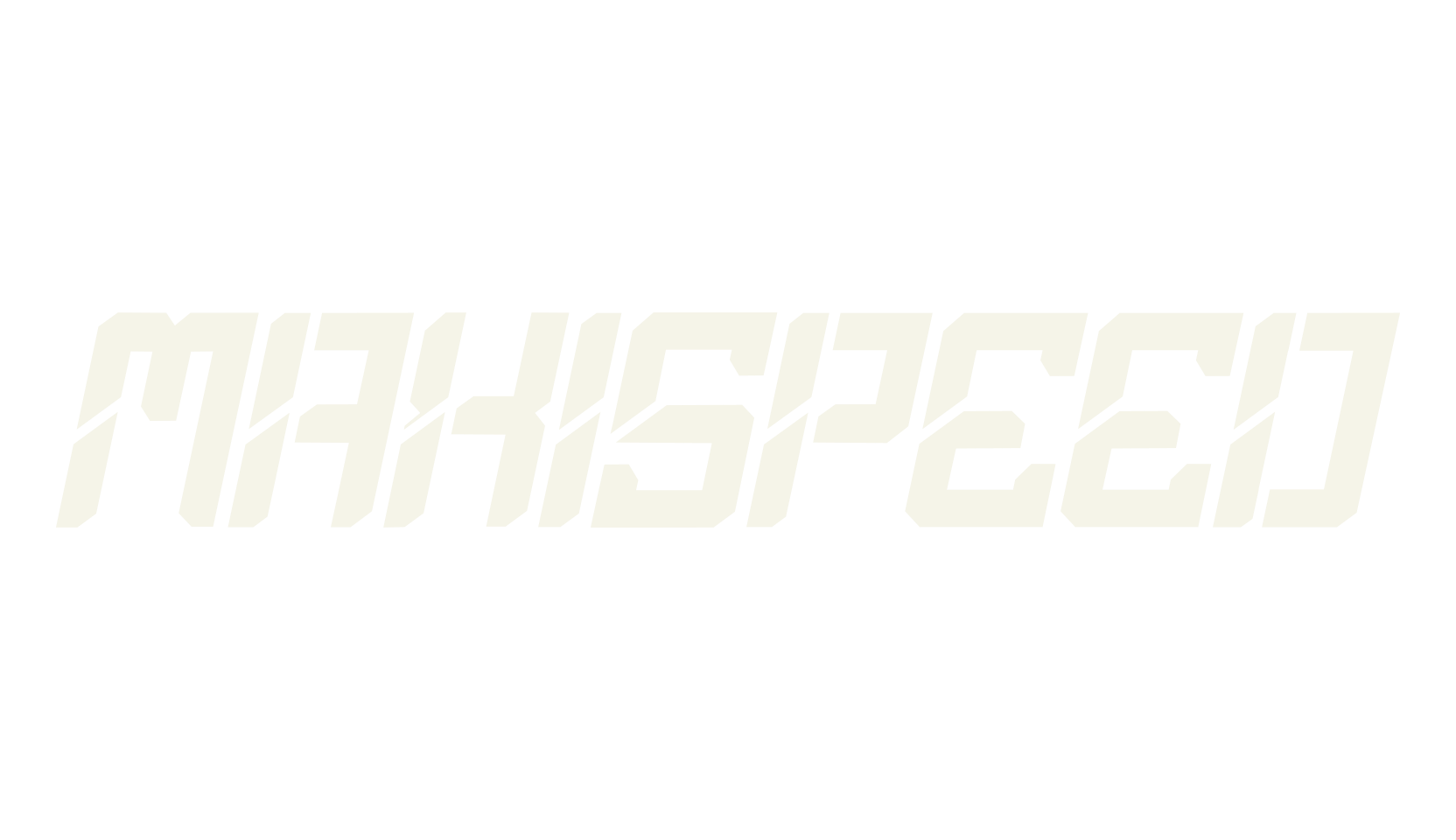 Maxispeed, sports font preview
