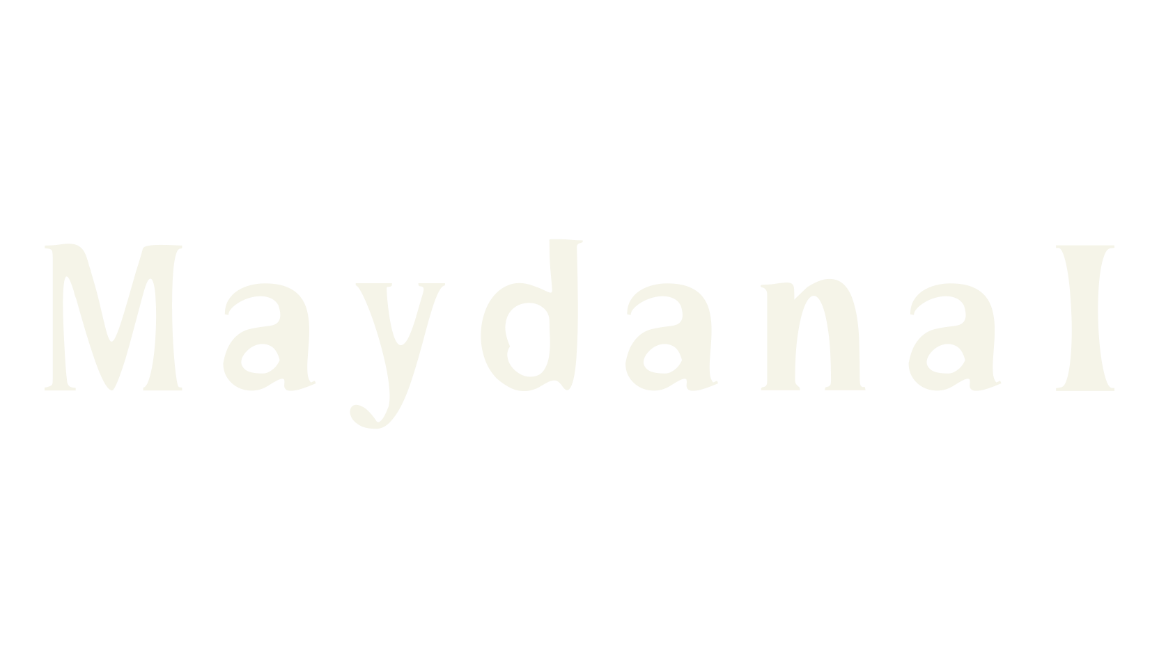 MaydanaI, display font preview
