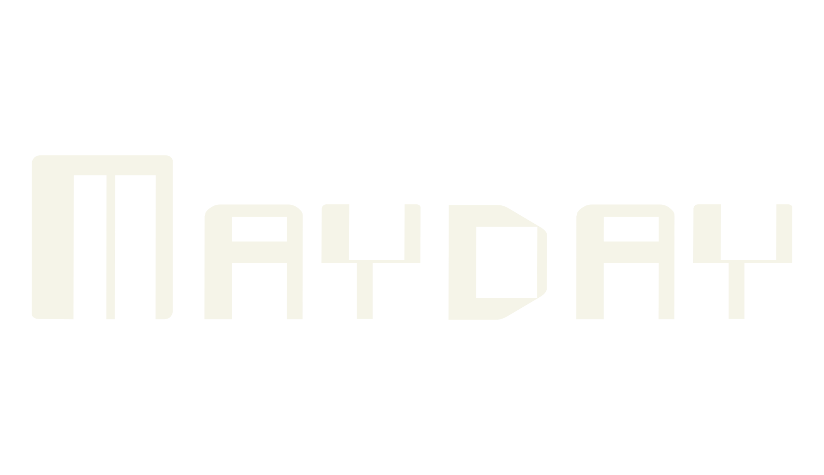 Mayday, modern font preview