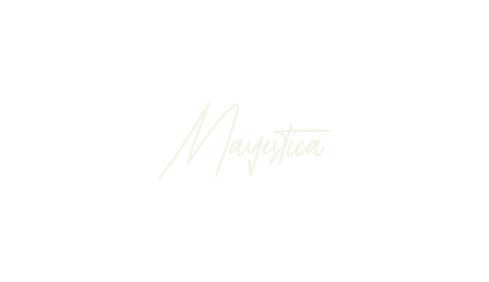Mayestica, signature font preview