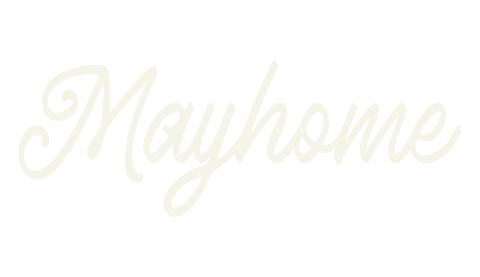 Mayhome, fashion script font preview