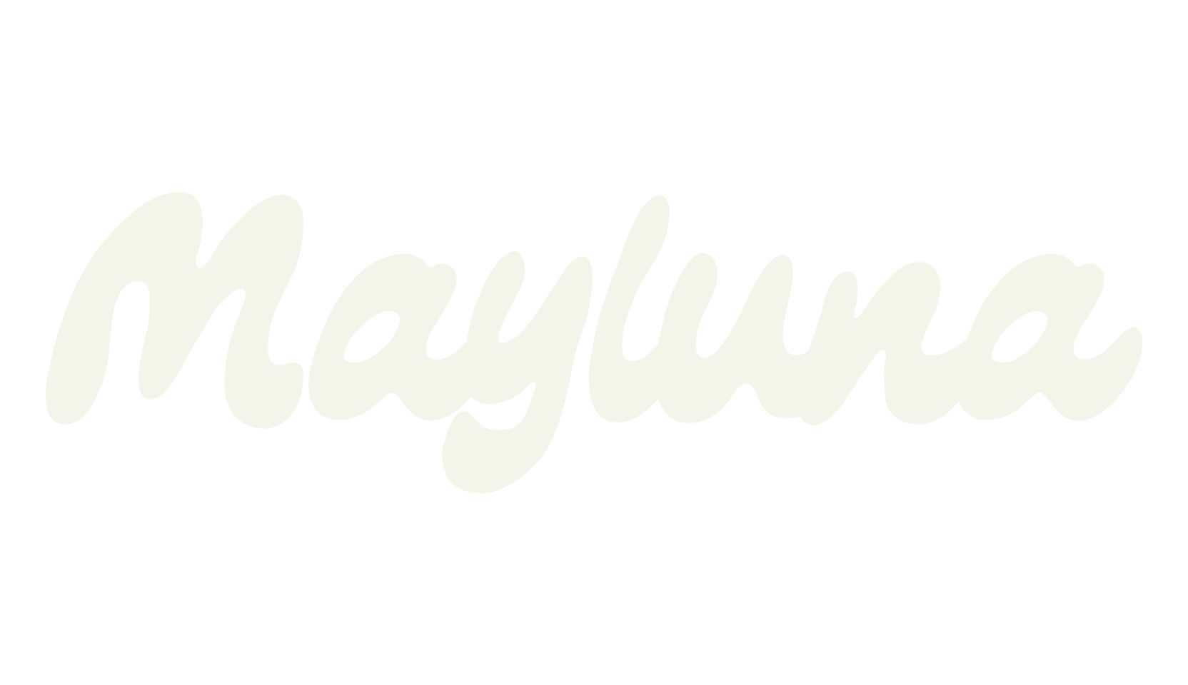 Mayluna, bold font preview